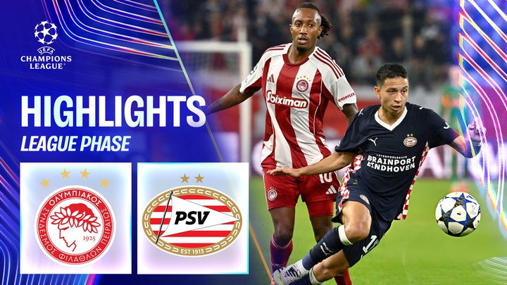 Olympiakos - PSV | Lượt 4 - League Phase | UEFA Champions League 25/26