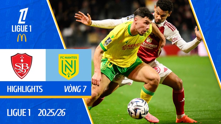 Brest - Nantes | Vòng 7 | Ligue 1 25/26