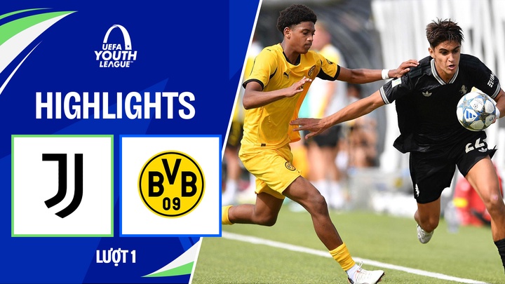 U19 Juventus - U19 Borussia Dortmund | Lượt 1 | UEFA Youth League 25/26 