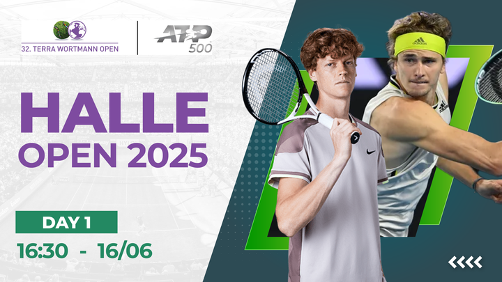 ATP TOUR 500 HALLE OPEN 2025 NGÀY 1