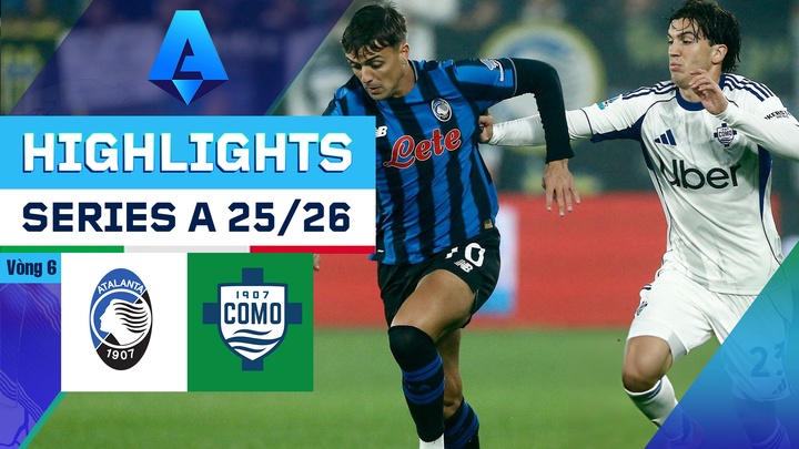 Atalanta - Como | Vòng 6 | Serie A 25/26