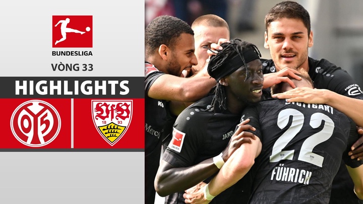 Vòng 33 - Mainz 05 vs Stuttgart