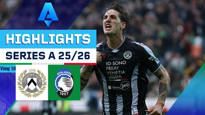 Udinese - Atalanta | Vòng 10 | Serie A 25/26