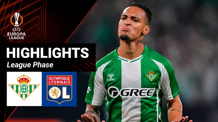 Real Betis - Lyon | Lượt 4 - League Phase | Europa League 25/26