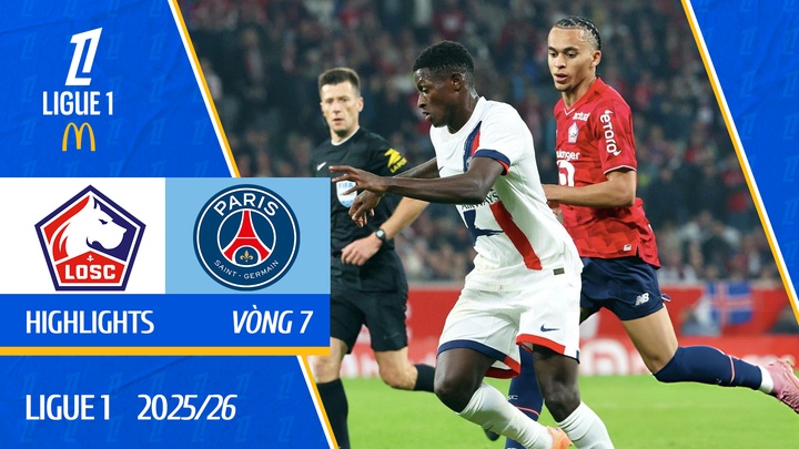 Lille - PSG | Vòng 7 | Ligue 1 25/26