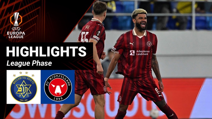 Maccabi Tel Aviv - Midtjylland | Lượt 3 - League Phase | UEFA Europa League 25/26