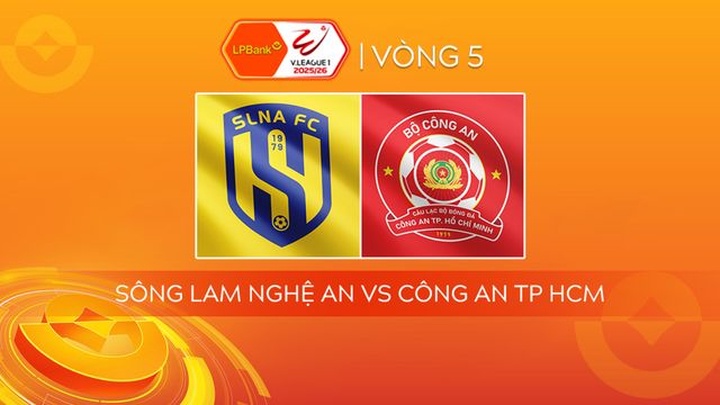 Sông Lam Nghệ An - CA TP Hồ Chí Minh | Vòng 5 | V.League 1 25/26
