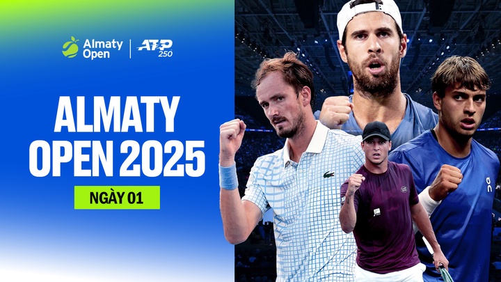 Almaty Open 2025 - ATP Tour 250 | Ngày 1