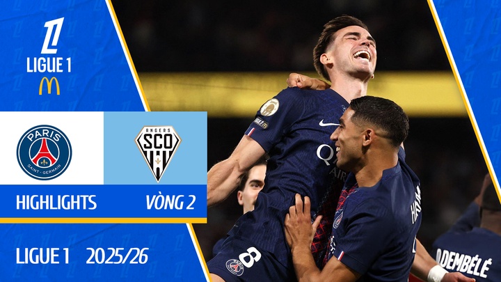 Paris Saint-Germain - Angers | Vòng 2 | Ligue 1 25/26
