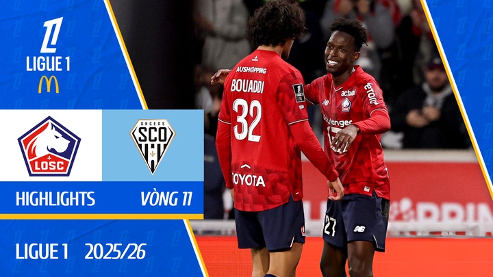 Lille - Angers | Vòng 11 | Ligue 1 25/26