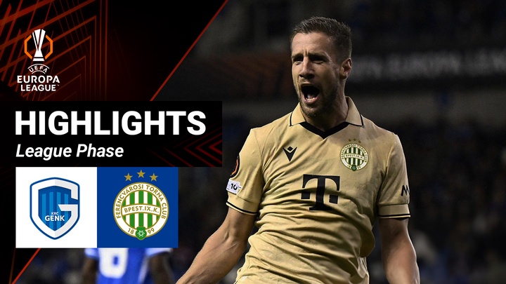 Genk - Ferencvaros | Lượt 2 - League Phase | UEFA Europa League 25/26