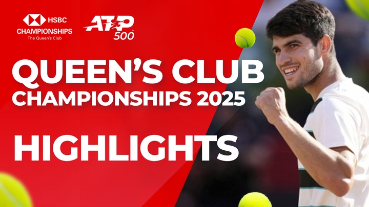 Carlos Alcaraz vs Roberto Bautista Agut | Queen's Club Championship 2025