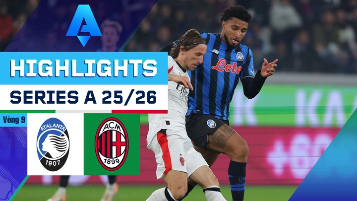 Atalanta - AC Milan  | Vòng 9 | Serie A 25/26