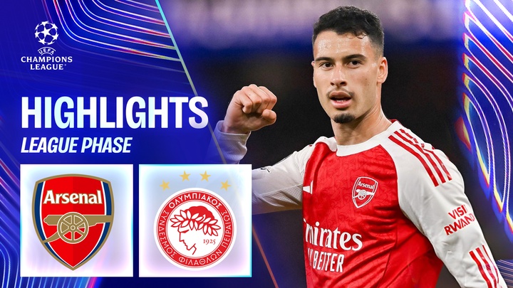Arsenal - Olympiakos Piraeus | Lượt 2 - League Phase | UEFA Champions League 25/26