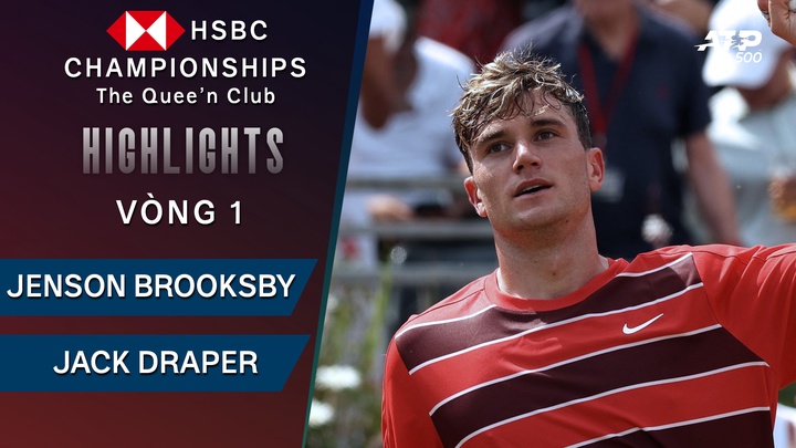 ATP Tour 500 Queen's Club Championships 2025 Vòng 1 - Jenson Brooksby vs. Jack Draper