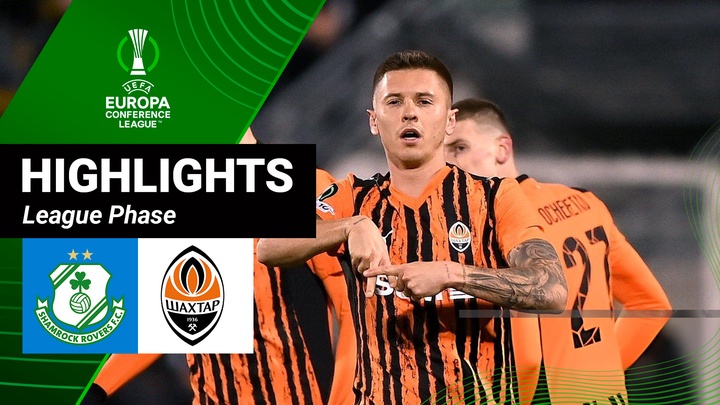 Shamrock Rovers - Shakhtar Donetsk | Lượt 4 - League Phase | UEFA Conference League 25/26