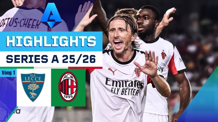 Lecce - AC Milan | Vòng 2 | Serie A 25/26