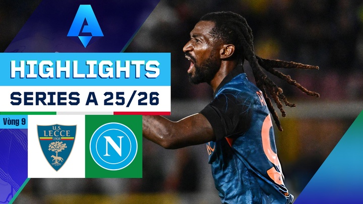 Lecce - Napoli | Vòng 9 | Serie A 25/26