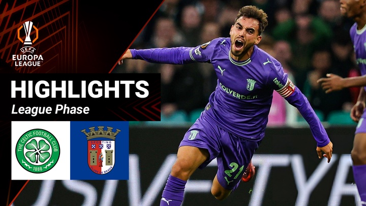 Celtic - Sporting Braga | Lượt 2 - League Phase | UEFA Europa League 25/26