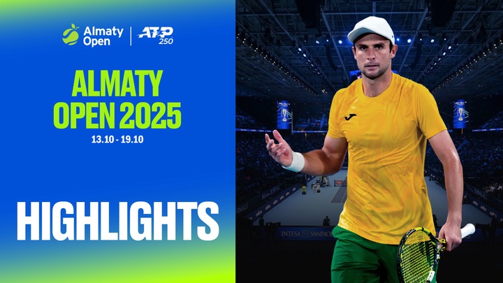 Aleksandar Vukic - Marko Topo | Vòng 1 | ATP Tour 250 Almaty Open 2025