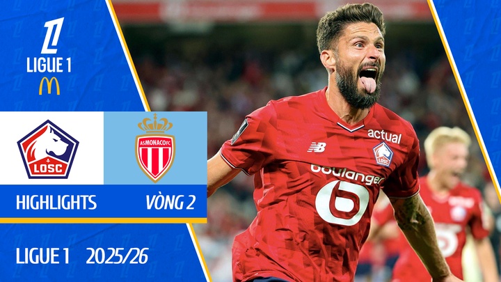 Lille - Monaco | Vòng 2 | Ligue 1 25/26
