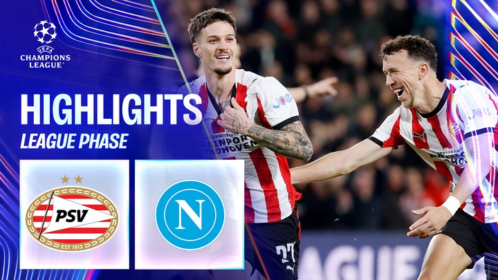 PSV Eindhoven - Napoli | Lượt 3 - League Phase | UEFA Champions League 25/26