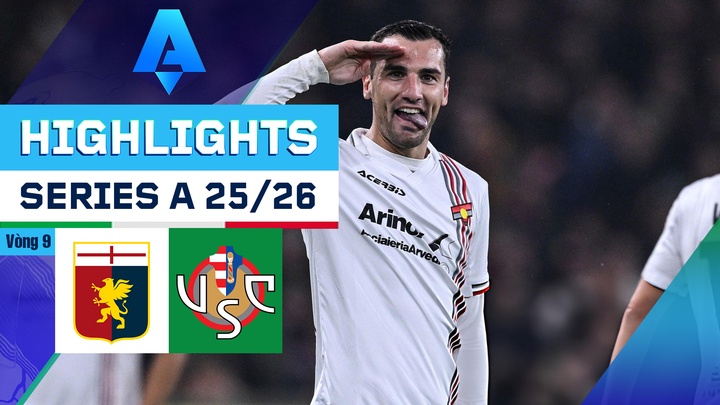 Genoa - Cremonese | Vòng 9 | Serie A 25/26