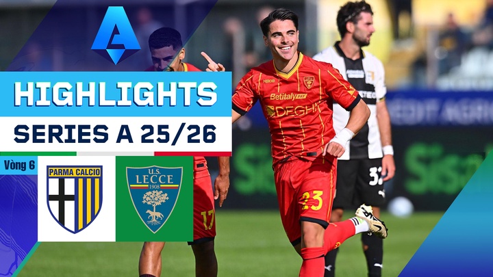 Parma - Lecce | Vòng 6 | Serie A 25/26