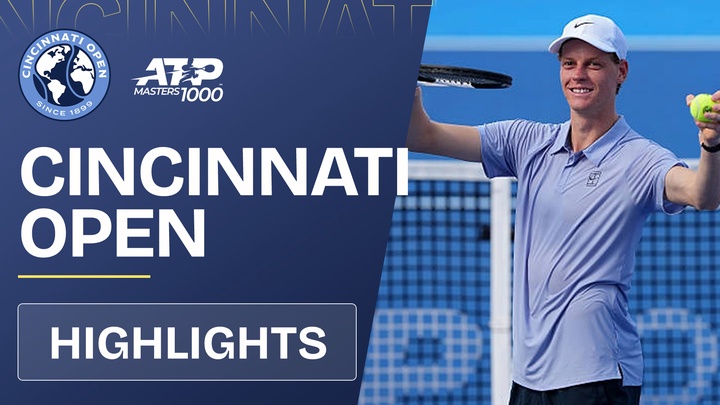 Jannik Sinner vs Terence Atmane | Bán kết 1 | ATP Tour 1000 Cincinnati Open 2025