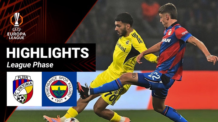 Viktoria Plzen - Fenerbahce | Lượt 4 - League Phase | UEFA Europa League 25/26