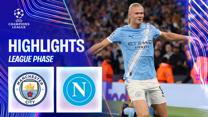 Man City - Napoli | Lượt 1 - League Phase | UEFA Champions League 25/26