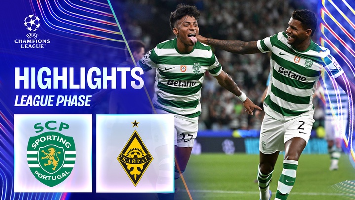 Sporting Cp - Kairat Almaty | Lượt 1 - League Phase | UEFA Champions League 25/26