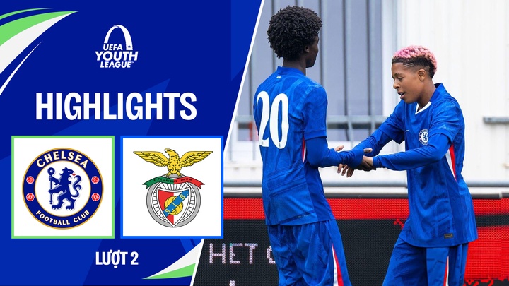 U19 Chelsea - U19 Benfica | Lượt 2 | UEFA Youth League 25/26