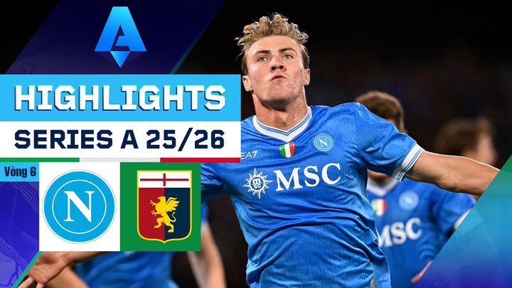 Napoli - Genoa | Vòng 6 | Serie A 25/26