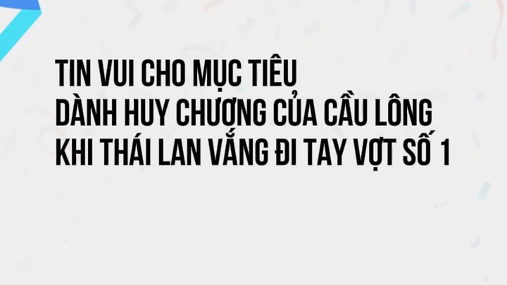 Tin vui cho Cầu lông Việt Nam tại Sea Games 33