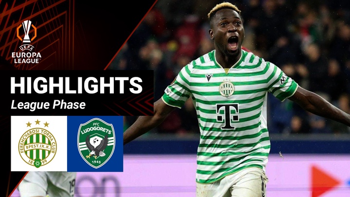 Ferencvaros - Ludogorets | Lượt 4 - League Phase | UEFA Europa League 25/26