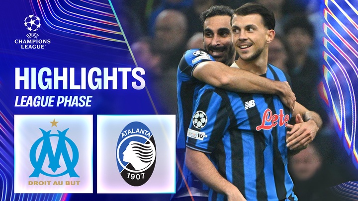 Marseille - Atalanta | Lượt 4 - League Phase | UEFA Champions League 25/26