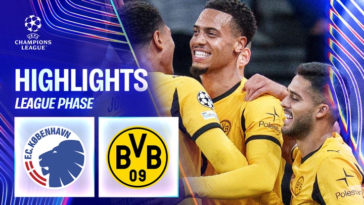 Copenhagen - Borussia Dortmund | Lượt 3 - League Phase | UEFA Champions League 25/26 