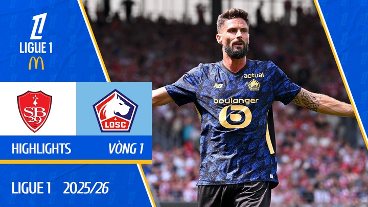 Brest - Lille | Vòng 1 | Ligue 1 2025/26