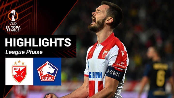 Sao Đỏ Belgrade - Lille | Lượt 4 - League Phase | UEFA Europa League 25/26