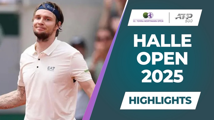 Jannik Sinner vs. Alexander Bublik | Halle Open 2025