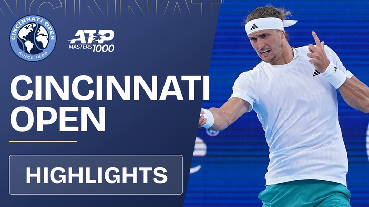 Ben Shelton vs Alexander Zverev | Tứ kết 4 | ATP Tour 1000 Cincinnati Open 2025