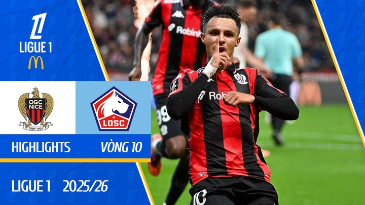 Nice - Lille | Vòng 10 | Ligue 1 25/26