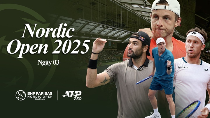 Nordic Open 2025 - ATP Tour 2025 | Ngày 3
