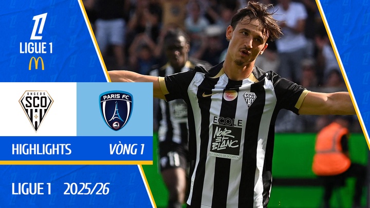 Angers - Paris | Vòng 1 | Ligue 1 2025/26