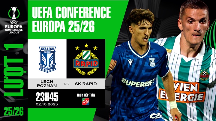 Lech Poznan - SK Rapid | Lượt 1 - League Phase | UEFA Conference League  25/26