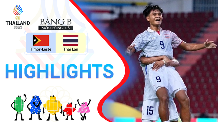U22 Timor Leste - U22 Thái Lan | Bảng A - Bóng Đá Nam | SEA Games 33