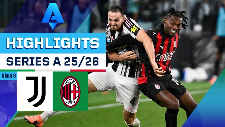 Juventus - AC Milan | Vòng 6 | Serie A 25/26