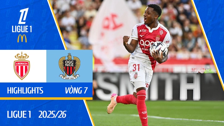 AS Monaco - Nice | Vòng 7 | Ligue 1 25/26