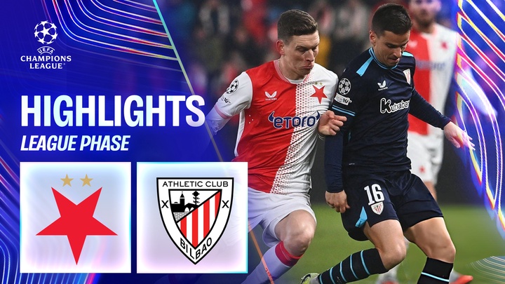 Slavia Praha - Athletic Bilbao | Lượt 5 - League Phase | UEFA Champions League 25/26